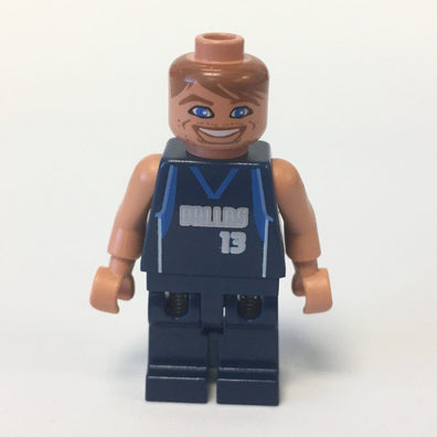 LEGO Minifigure-NBA Steve Nash, Dallas Mavericks #13-Sports / Basketball-NBA018-Creative Brick Builders